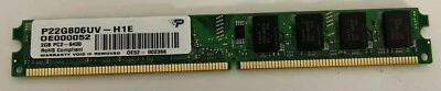 Patriot 2GB DDR2 PC2-6400 240pin Memory Module Low Profile 800Mhz P22G806UV-H1E - Image 1 of 2