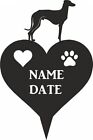 Spanish Waterdog Heart Memorial Plaque - Pet Dog & Cats Personalised Grave Stone