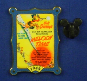 Póster de la película Melody Time Pecos Bill 12 meses de magia OC Pin # 10342 - Imagen 1 de 4