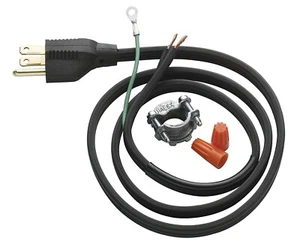 InSinkErator Garbage Disposal Power Cord Kit, CRD-00 , Black, Pack of 2 - Picture 1 of 1