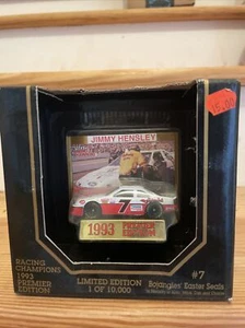 Jimmy Hensley Racing Champions 1993 Premier Edición Limitada Diecast Car Bojangle - Imagen 1 de 12