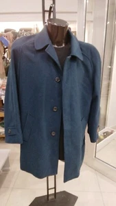 Franco Masini Mantel Türkis Pre-owned Man Gr. 48 GBT097L - Picture 1 of 8