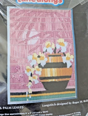 Monarch Horizons kit punto largo orquídeas y hojas de palma MTA 155 Reinardy NUEVO Foto 1 de 4