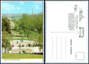 Postal de Washington DC - John F. Kennedy Grave DU - Imagen 1 de 1