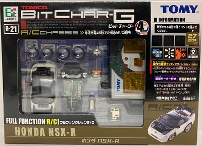 TOMY TOMICA BIT CHAR-G G-21 HONDA NSX-R REMOTE CONTROL CAR NEW SEALED U.S. - Image 1 of 2