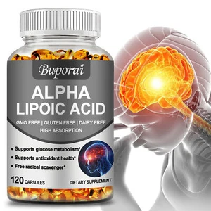Alpha Liponsäure 600mg - Extra Strength ALA, Antioxidant, Blood Sugar Support - Bild 1 von 13