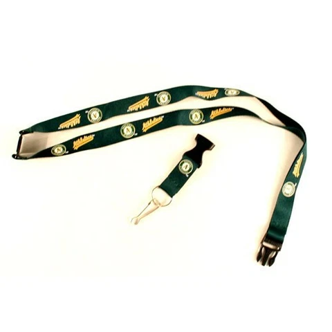 MLB Oakland A's Athletics Green Breakaway Lanyard Keychain NWT Free Shipping Cover