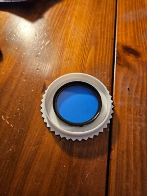 Rolev M.G. 49mm 80A Blue Glass Lens Filter - Image 1 of 2