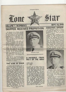 Vintage Military Armed Forces Newspaper Lone Star 99 Sept 15 1945 Philippines - Picture 1 of 2