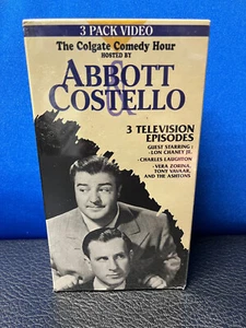 THE COLGATE COMEDY HOUR hosted By Abbot & Costello VHS Lon Chaney Jr *Sealed* - Picture 1 of 6