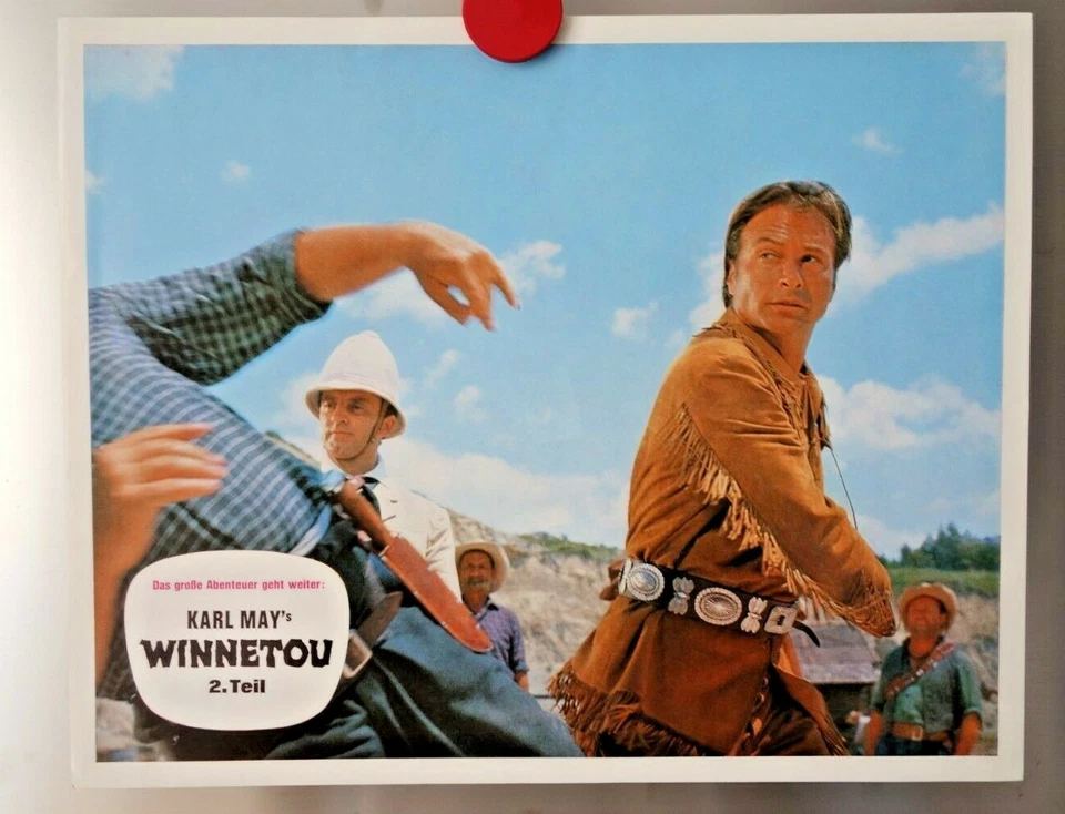 Filmplakat Winnetou Karl May - Original Filmposter, Werbeplakat D1.5 - Bild 1 von 1