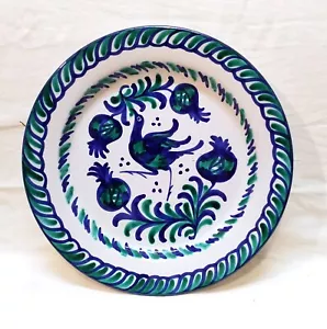 Antique Fajalauza Ceramic Plate- Granada, Spain /Traditional Spanish Pomegranate - Picture 1 of 4