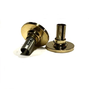 - Schlage 2 Rose Door Knob Base Gold Tul 605 2 Per Box - Picture 1 of 5