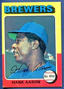 1975 Topps Hank Aaron #660 VG-EX - Picture 1 of 2