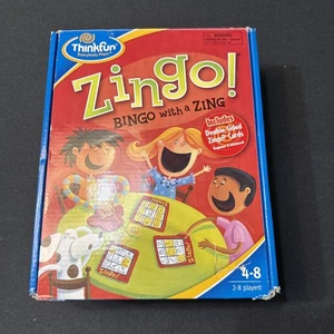 Zingo! Bingo with a Zing Kids Family Board Game by Thinkfun Complete Think Fun - Picture 1 of 4