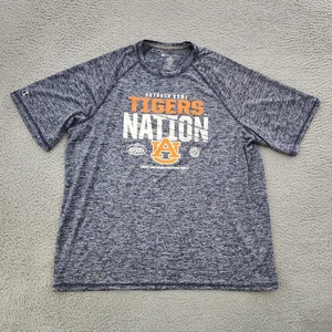 Auburn Tigers Shirt Mens 2XL Blue Outback Bowl 2020 Tigers Nation Holloway NCAA - Picture 1 of 8