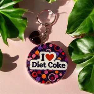 Diet Coke Handmade Keychain - Picture 1 of 2