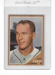 1962 Topps #418 Andy Carey NM-SHARP CORNER AND CENTERED - Bild 1 von 2