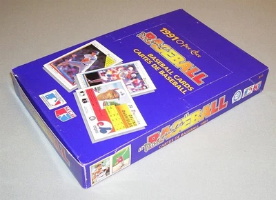 1991 OPC/O-Pee-Chee Premier Baseball Unopened Wax Box w/ 36 Factory Sealed Packs - Image 1 of 4