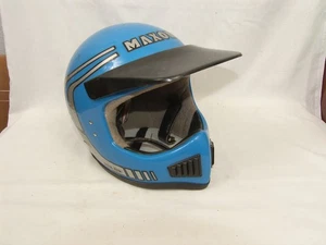 Vtg 1980's Maxon Ram Air Moto Motorcycle /ATV Helmet DOT Universal Size-"Medium" - Bild 1 von 14