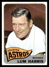 1965 Topps Lum Harris #274 Houston Astros Baseball Card