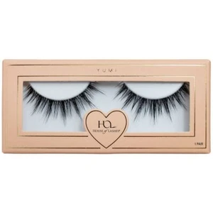 House of Lashes Yumi Style Eyelashes Black Falsies with Spiky Effect - 1 Pair - Picture 1 of 9