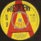 Paul Davis ""I Just Wanna Keep Together"" Northern Soul Pop President PT 326 Demo