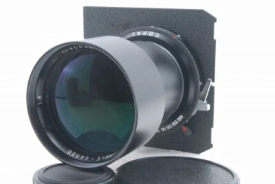 Neuwertiges Tele Congo 400mm F 8 F/8 Copal No,1 Shutter Toyo Board *CC3 - Bild 1 von 4