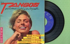 ENOCH LIGHT / Adios Muchachos, Tangos / BELTER 50.431 Press Spain 1961 EP VG+ - Picture 1 of 5
