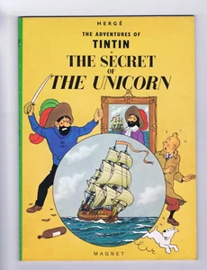 TINTIN / HERGÉ SECRET OF THE UNICORN / Le Secret de la Licorne MAGNET broché - Imagen 1 de 2