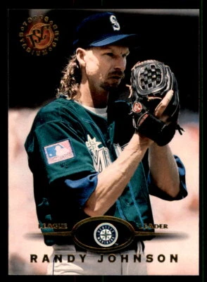 1995 Topps Stadium Club #340 Randy Johnson - Seattle Mariners - Image 1 of 3