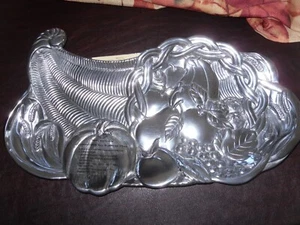 Cornucopia Lenox All Purpose Tray silver Metal Serveware platter - Brand New BOX - Picture 1 of 10