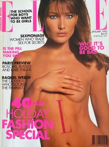 Elle Australia January 1995 Carla Bruni, Raquel Welch, Erica Baxter, Gong Li - Bild 1 von 21