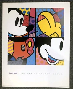 ROMERO BRITTO • Mickey From Head to Toe Poster - Picture 1 of 3