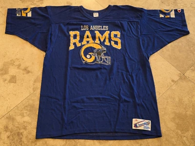 Camiseta Durene Vintage Años 80 LOS ANGELES RAMS Champion Talla XL Foto 1 de 4