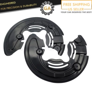 2Pcs Front Brake Dust Shields Splash For Ford F-150 Expedition Lincoln Navigator - Picture 1 of 11
