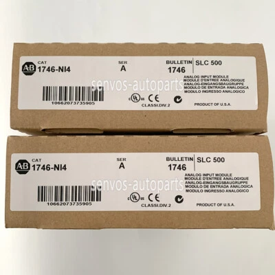 AB 1746-NI4 Allen-Bradley SerA SLC 500 modelo de entrada 1746NI4 nuevo sellado de fábrica Foto 1 de 3
