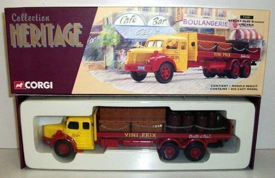 CORGI 1/50 - 73101 BERLIET GLR8 BRASSEUR - VINI-PRIX - Photo 1/1