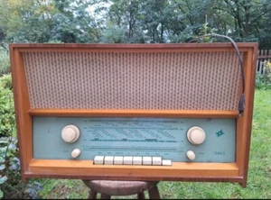 VBB Stern Radio Rochlitz Serie Türkis, Rarität. DDR, altes Radio, UKW, Vintage - Bild 1 von 9