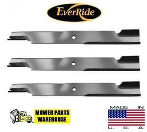 3 NEW LAWN MOWER BLADES FOR EVERRIDE 61" CUT 181026 - Picture 1 of 1
