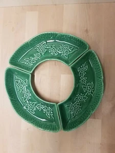 Vintage Made in California Pottery Green 3 Piece Serving Set #504 - Picture 1 of 12