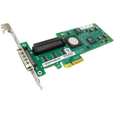 HP LSI Logic LSI20320IE PCI-Express PCIe SCSI Ultra320 LVD Controller 439946-001 - Image 1 of 3