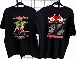 Motley Crue 1989 Dr Feel Good Tour Coliseum Richfield OH Concert T -Shirt XL - Picture 1 of 2
