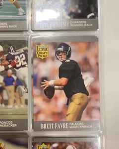 1991 Fleer Ultra Football Complete Set in binder-Brett Favre ROOKIE CARD+++ - Picture 1 of 2