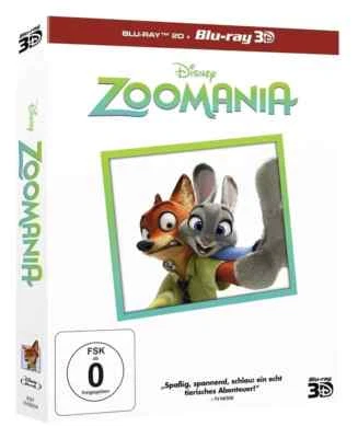 Zoomania 3D (inkl. 2D Superset) [3D Blu-ray] im Schuber (S2/5) - Bild 1 von 2