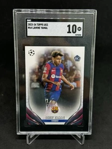 2023-24 Topps UCC Lamine Yamal Rookie Barcelona SGC 10 - Bild 1 von 2