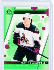 2022-23 Upper Deck SP Authentic MATIAS MACCELLI Future Watch Green Rookie /199