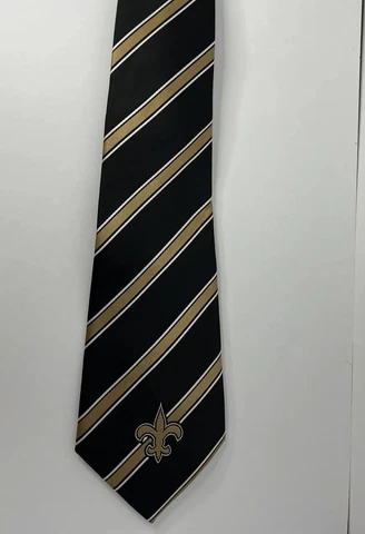 New Orleans Saints Tie NFL Mens Neck Tie Cover