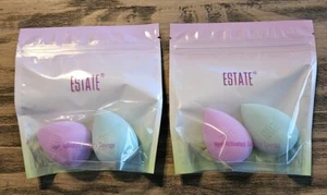 2 Packs Estate Heat Activated Set of 2 Beauty Sponges Makeup Bew Sealed - Picture 1 of 3
