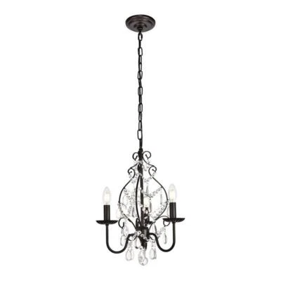 Living District Blaise 3-Light Transitional Metal Pendant in Oil Rubbed Bronze - Image 1 of 3